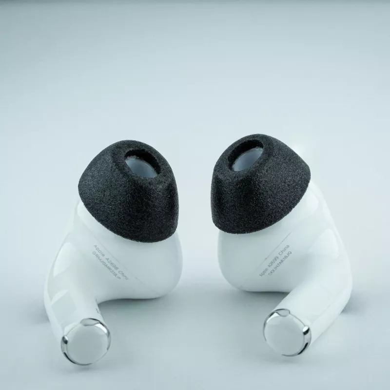 Comply MAX ausinių galiukai AirPods Pro, juodi, L dydžio