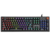 Marvo KG917 mechaninė žaidimų klaviatūra, US išdėstymas, RGB, Jixian Blue jungikliai, USB, juoda