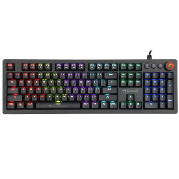 Marvo KG917 mechaninė žaidimų klaviatūra, US išdėstymas, RGB, Jixian Blue jungikliai, USB, juoda