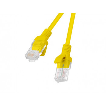 Lanberg PCU6-10CC-0150-Y RJ45 Cat.6 UTP jungiamasis kabelis, 1,5 m, geltonas