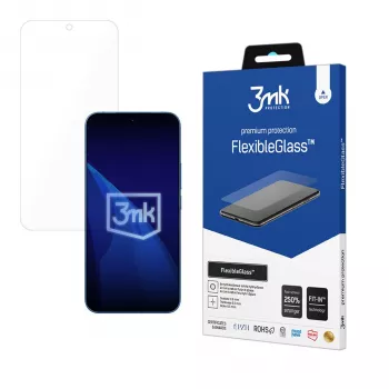 3mk FlexibleGlass lankstus hibridinis stiklas Xiaomi 17T Pro ekranui, skaidrus