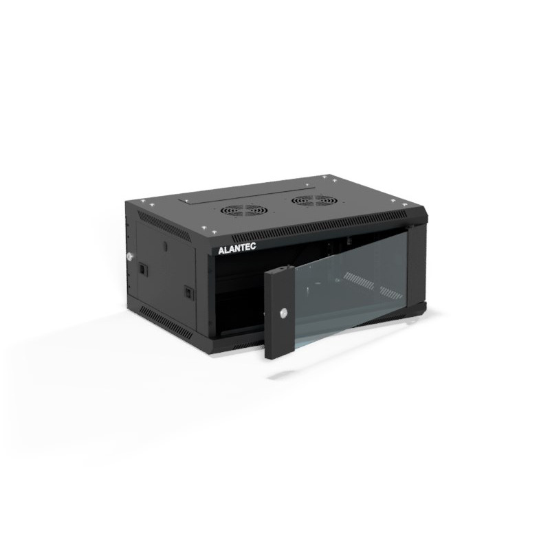 Alantec SW-4U-600-450-01-CA pakabinama serverių spinta 19 colių 4U, 600x450, juoda