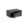 Alantec SW-4U-600-450-01-CF pakabinama serverių spinta 19 colių 4U, 600x450, juoda, surenkama pačiam (Flat Pack)