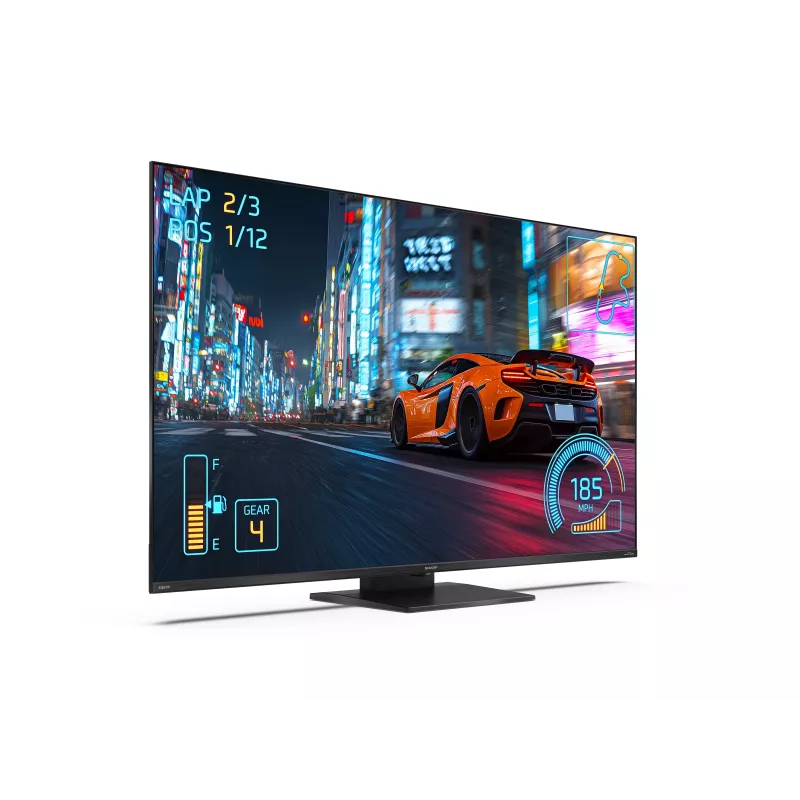 Sharp 50JR7265E išmanusis QLED televizorius 50" (126 cm), 4K Ultra HD, Google TV