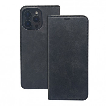 TFO Smart Suede atverčiamas dėklas iPhone 17 Pro Max 6,9 / iPhone 18 Pro Max 6,9, juodas