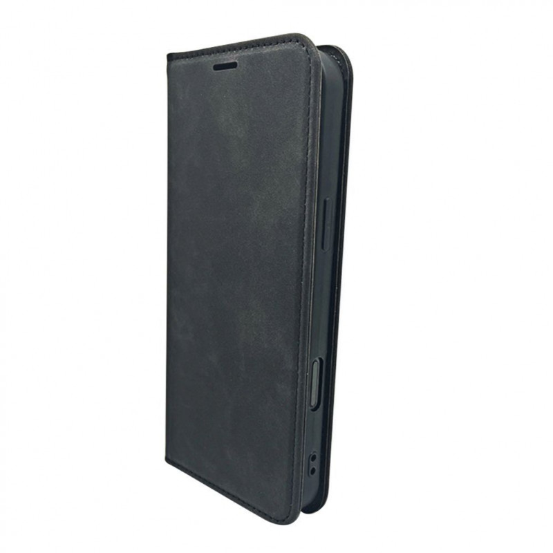TFO Smart Suede atverčiamas dėklas iPhone 17 Pro Max 6,9 / iPhone 18 Pro Max 6,9, juodas