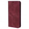TFO Smart Suede atverčiamas dėklas iPhone 17 Pro 6,3 / iPhone 18 Pro 6,3, bordo