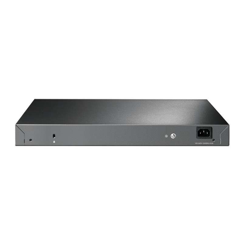 TP-Link JetStream TL-SG3452P L2/L3 valdomas tinklo komutatorius, Gigabit Ethernet, PoE, 1U, juodas