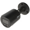 Dahua IP kamera IPC-HFW2649S-S-IL-0280B-BLACK, Smart Dual Light, WizSense, 6 Mpx, 2,8 mm, juoda