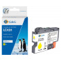 G&G rašalo kasetė Brother 424 LC-424Y įrenginiams, geltona, suderinama