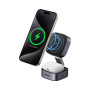 Ugreen X227 indukcinis įkroviklis, 1x USB-A, 2x USB-C, 3 A