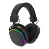 Redragon FURY WRS H831 žaidimų ausinės (juodos) su belaidžiu ryšiu ir mikrofonu