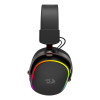 Redragon FURY WRS H831 žaidimų ausinės (juodos) su belaidžiu ryšiu ir mikrofonu