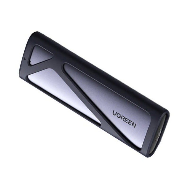Ugreen CM400 90264 M.2 SSD disko dėklas, USB 3.2 Gen 2, pilkas