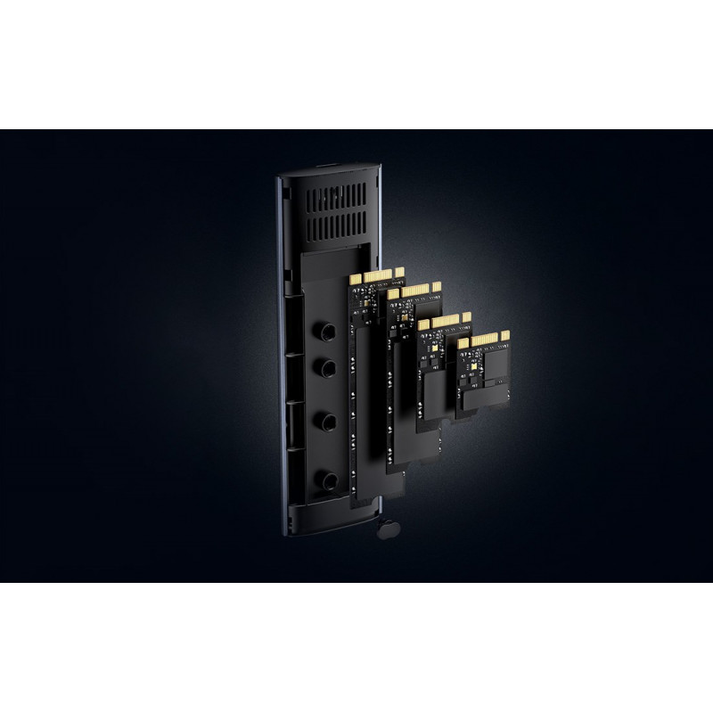 Ugreen CM400 90264 M.2 SSD disko dėklas, USB 3.2 Gen 2, pilkas