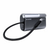 SHARGE Flow 3 powerbankas, 10 000 mAh, 45 W PD, su USB-C laidu, juodas
