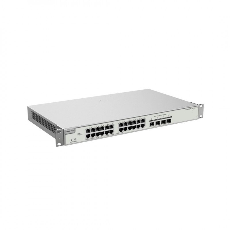 Reyee RG-NBS5200-24GT4XS-P-V2 PoE komutatorius su valdymu: 24 prievadai ir 4x SFP+