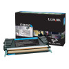 Lexmark X748H1CG žydras toneris X748de, X748de LDS, X748de Statoil, X748dte