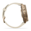 Garmin Fenix 9 Pro 010-04335-26 išmanusis laikrodis (43 mm), titanas Autumn Gold, silikoninė kreminė / pilka apyrankė