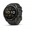 Garmin Fenix 9 Pro 010-04337-16 išmanusis laikrodis (51 mm), Carbon Gray DLC titanas, silikoninė juoda / pilka apyrankė