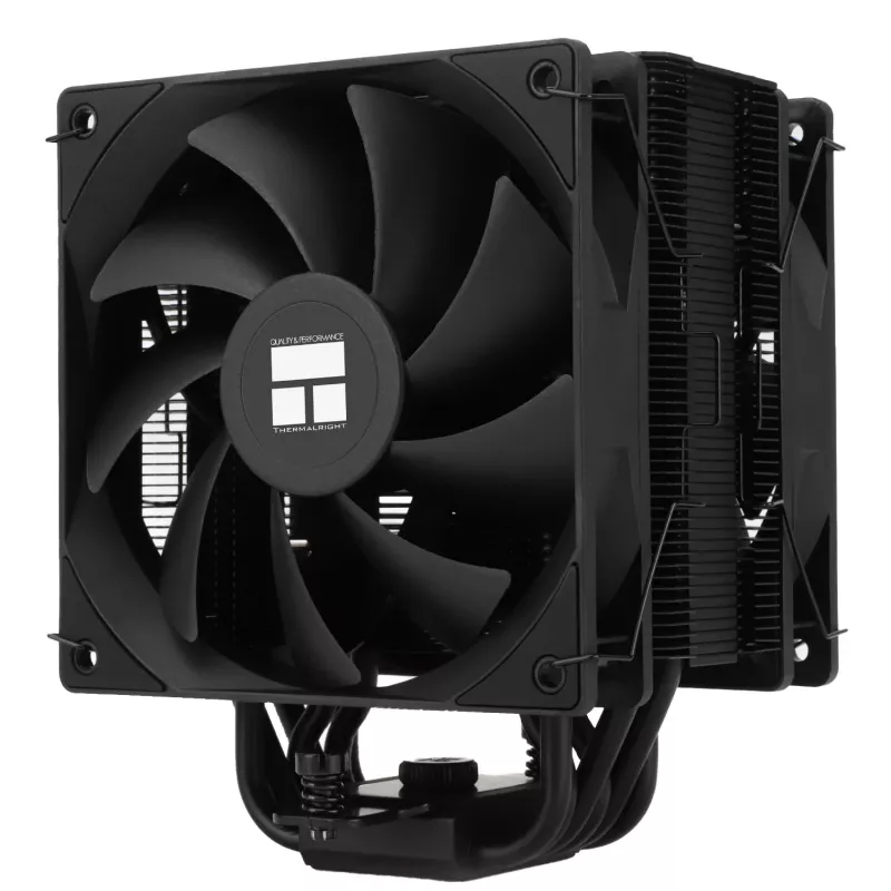 Thermalright Burst Assassin 120 EVO Dark aušintuvas procesoriui, 120 mm ventiliatorius, juodas