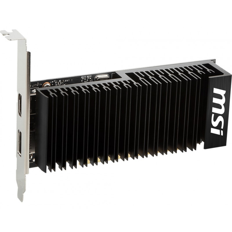 MSI GeForce GT 1030 2GHD4 LP OC vaizdo adapteris, 2 GB DDR4