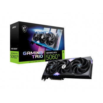 MSI GeForce RTX 5060 Ti Gaming Trio OC vaizdo adapteris, 8 GB GDDR7, DLSS 4
