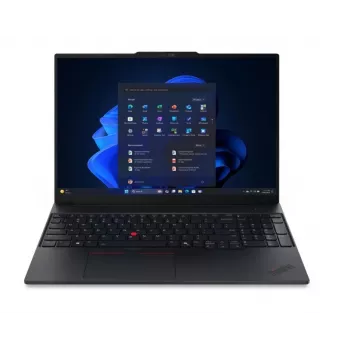 Lenovo ThinkPad E16 Gen 4 21YE007LPB nešiojamasis kompiuteris, Intel Core 5 320, 16 GB RAM, 512 GB SSD, 16″ WUXGA, Windows 11 Pro, juodas