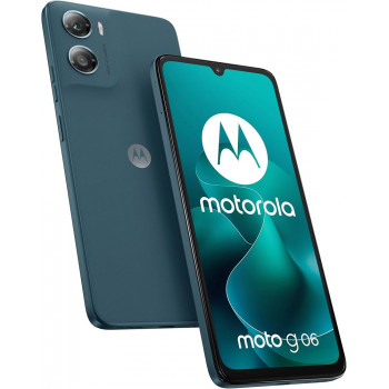 Motorola G06 mobilusis telefonas, 4/128 GB, Dual SIM, Pantone Tapestry Blue, OEM