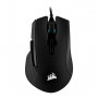 Corsair IRONCLAW RGB CH-9307011-AP juoda žaidimų pelė, 18000 DPI
