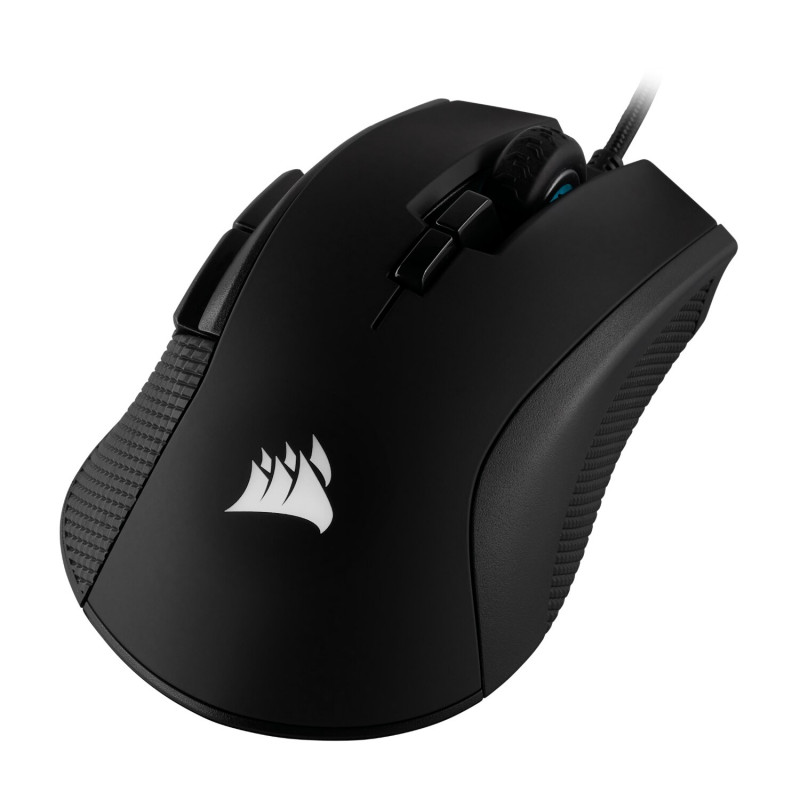 Corsair IRONCLAW RGB CH-9307011-AP juoda žaidimų pelė, 18000 DPI