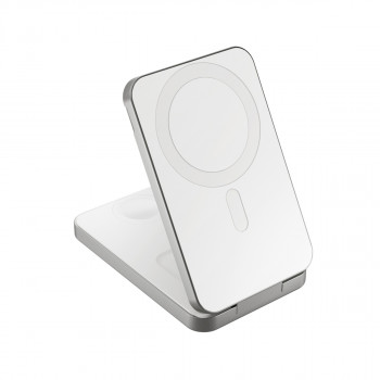Epico UltraBase 4in1 Stand EF50 išorinė baterija 8000 mAh, baltos spalvos