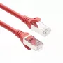 ACT FC2510 S/FTP CAT6A prijungimo kabelis, 10 m, raudonas