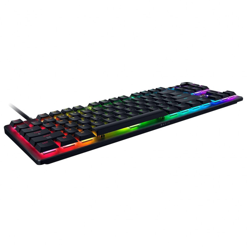 Žaidimų klaviatūra Razer Huntsman V3 Pro Low-Profile TKL, analoginiai jungikliai, DE (ISO) išdėstymas, juoda