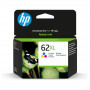 HP 62XL originali trijų spalvų rašalo kasetė, padidintos talpos, 9,5 ml, 300 psl.