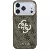 Guess 4G & Big Strass Logo dėklas mobiliajam telefonui iPhone 18 Pro / 17 Pro, rudas