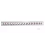 EFB Elektronik SB-FP-24SC-S-OS2 sukomplektuotas priekinis skydelis su 24 x LC duplex jungtimis, OS2, pilkos spalvos
