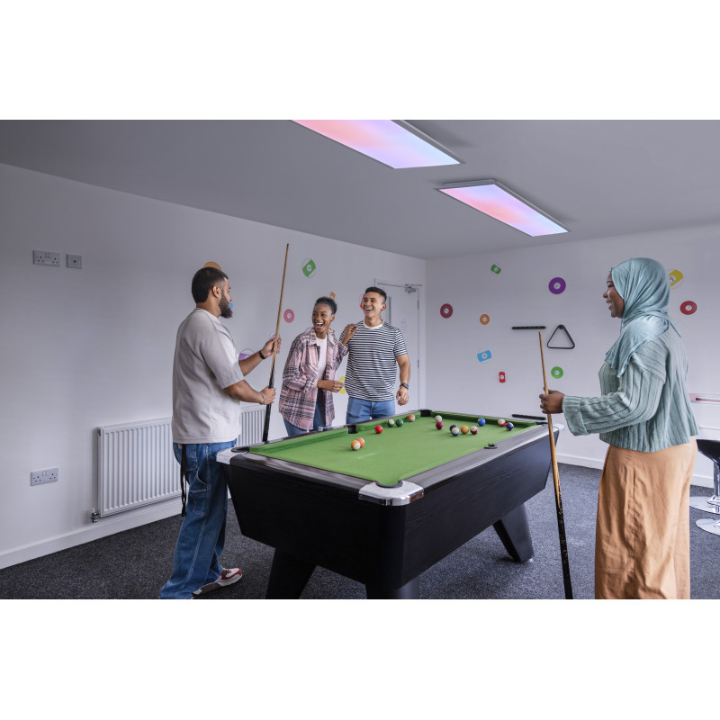 Osram SMART+ WiFi Planon Magic Panel šviestuvas 1200x300 mm, RGB+TW, reguliuojamo ryškumo, baltas, 36 W