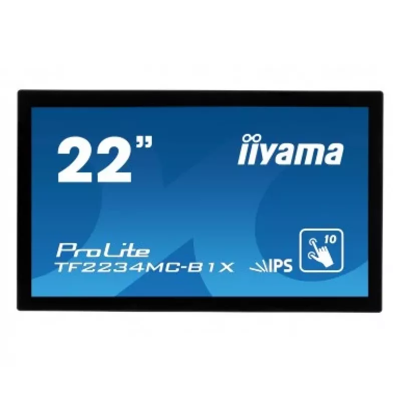 iiyama TF2234MC-B1X jutiklinis (kelių lietimų) monitorius 55,9 cm (21,5″), 16:9, DVI