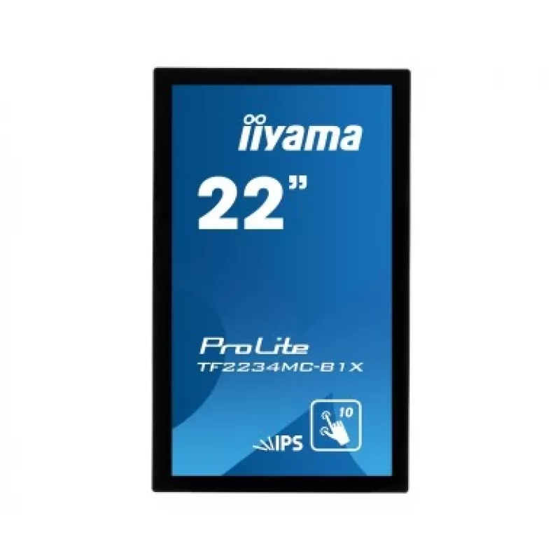 iiyama TF2234MC-B1X jutiklinis (kelių lietimų) monitorius 55,9 cm (21,5″), 16:9, DVI