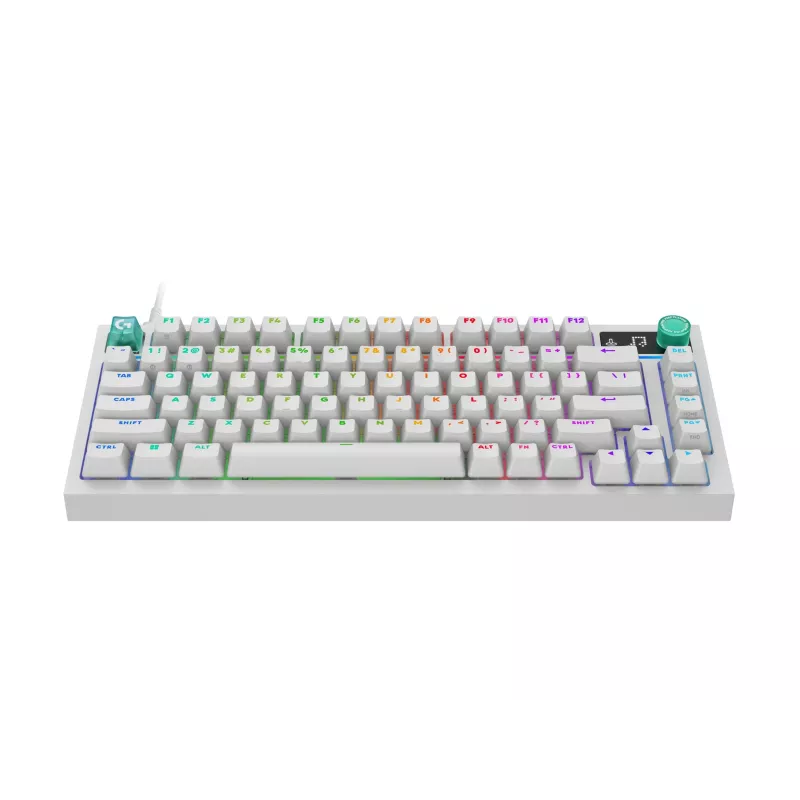 Logitech G316 X 75 klaviatūra (920-014315), balta, FR