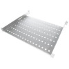 Fiksuota lentyna Alantec SA-P-19-1U-550-4-S, 19″ 1U, gylis 550 mm, pilkos spalvos