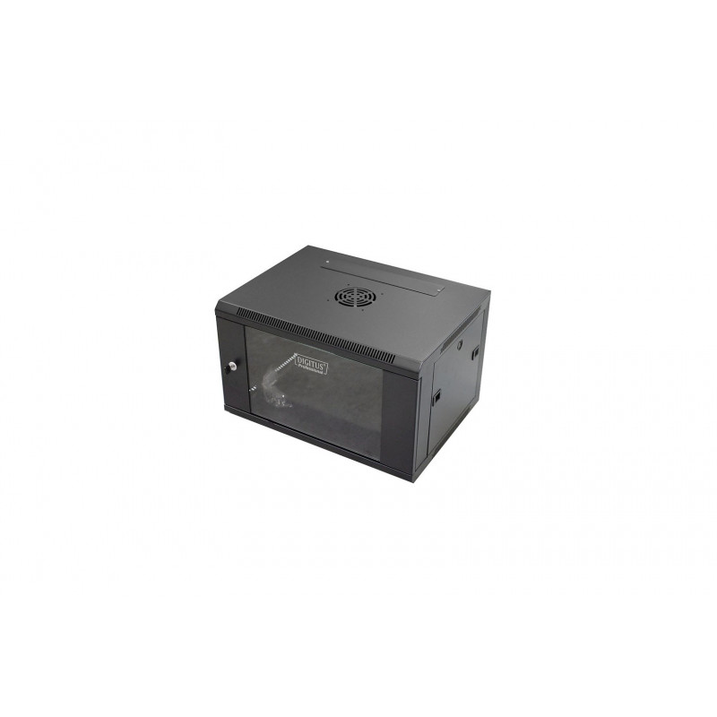 Digitus DN-W19 06U/450/B 6U spinta tvirtinimui prie sienos, juoda