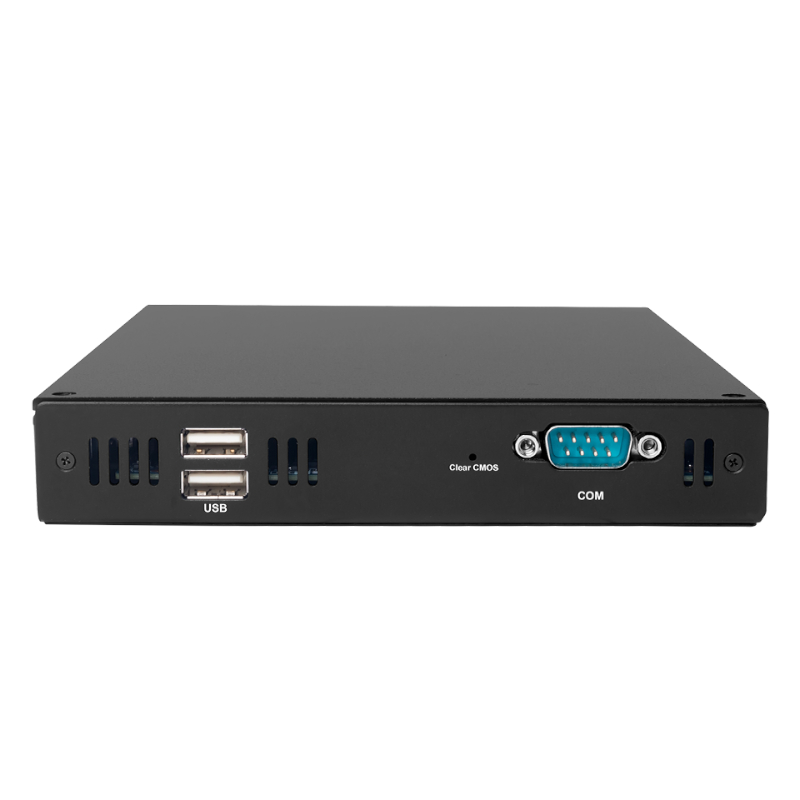 Giada F106D kompaktiškas kompiuteris be ventiliatoriaus, Intel Celeron N5100, 4 GB RAM