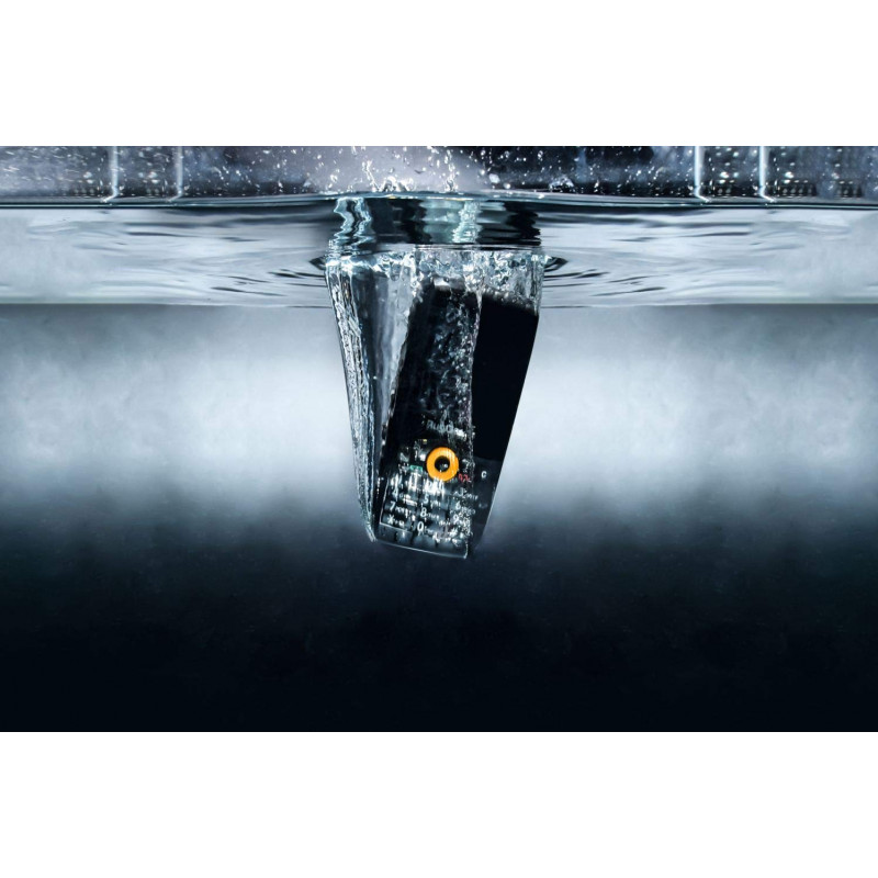 RugGear RG150 sustiprintas mygtukinis telefonas, Dual SIM, juodas