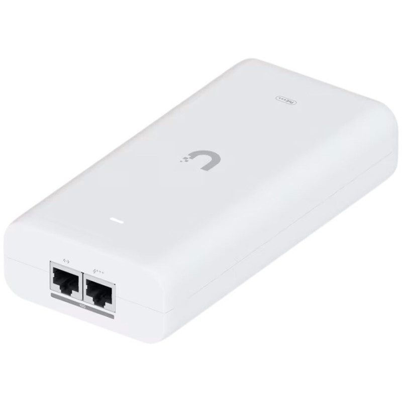 Ubiquiti UniFi 10G PoE+++ baltas adapteris, 90 W