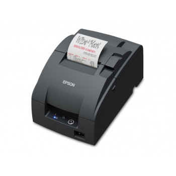 Epson TM-U220IIB (142A0) adatinis kasos čekių spausdintuvas, USB 2.0, LAN, tamsiai pilkas