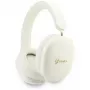 Guess GUE005824 Metallic Effect Metal Script Logo ausinės su lankeliu (Bluetooth, ENC), smėlio