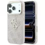 Guess GUE005506 4G & Big Strass Logo dėklas, skirtas iPhone 18 Pro Max / 17 Pro Max, rožinis