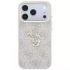 Guess GUE005506 4G & Big Strass Logo dėklas, skirtas iPhone 18 Pro Max / 17 Pro Max, rožinis